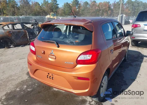 2018 Mitsubishi Mirage Es z USA, uszkodzony, nr VIN ML32A3HJ2JH000270